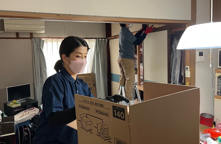 ゴミ屋敷を片付け | 名古屋市中川区やあま市の遺品整理ならかたすト
